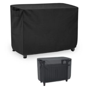 Outdoor Prep Table Cover for Keter Unity XL, Windspeed 420D Outdoor Table Cover Patio Table Cover 52in for Keter Unity XL, Outdoor Table Cover Waterproof for Storage Prep Table Cover(140x61x81cm)