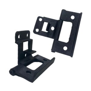 EASYREP 2 Pack Replacement WUDH Hinge for Keter Ultra and Max Store It Out Storage Garden Deck Bin Box