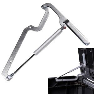 FiTspi Lid Piston Shock Hinge Support Gas Strut 120N for Keter Hinge Store It Out Arc/Max/Ace Storage Box Part, Replacement Parts for Keter Storage