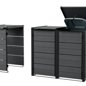 240L Bin Hideaway Extension - Grey