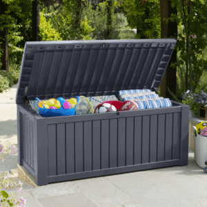 Keter Rockwood Storage Box - Anthracite